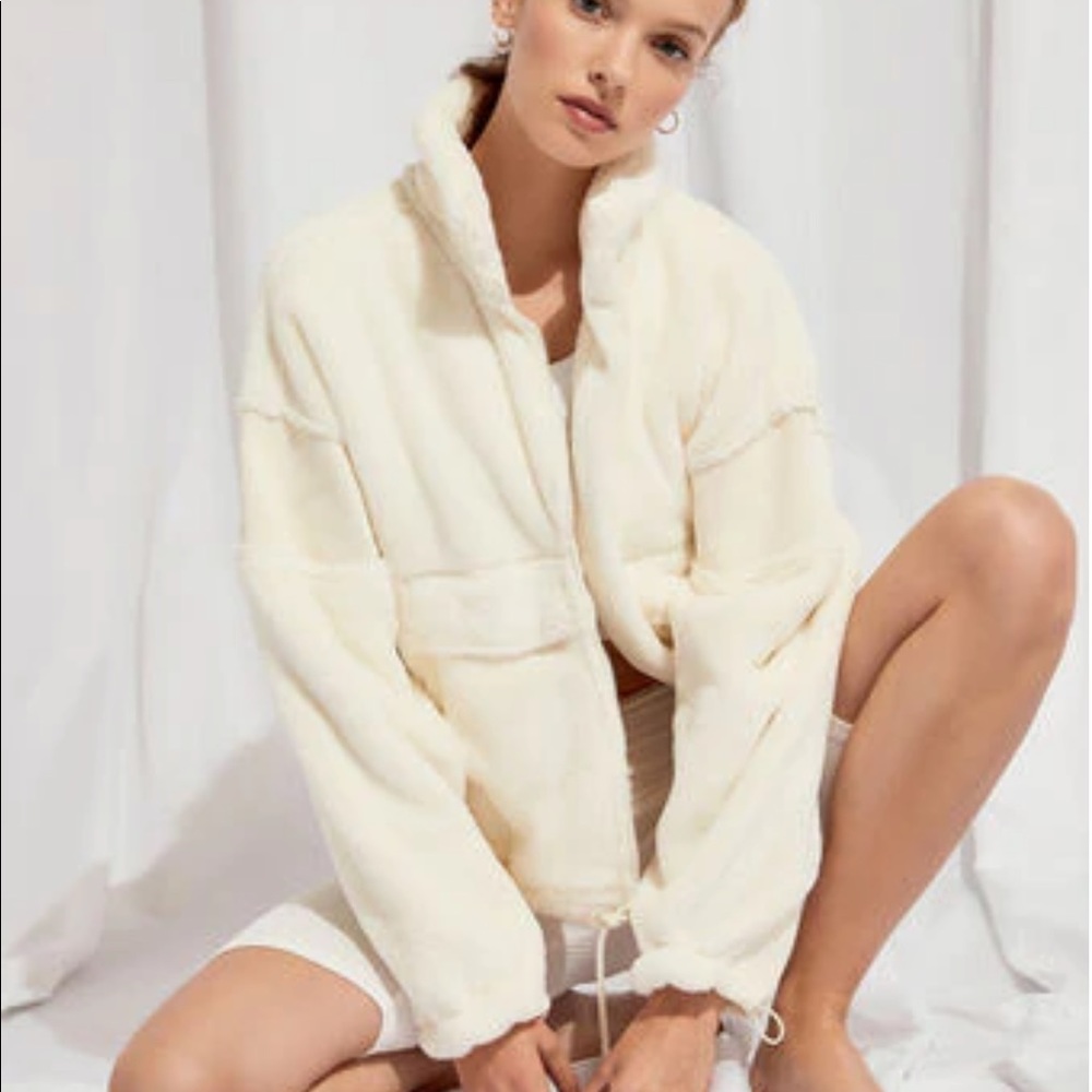 Free People seeing stars fleece jacket